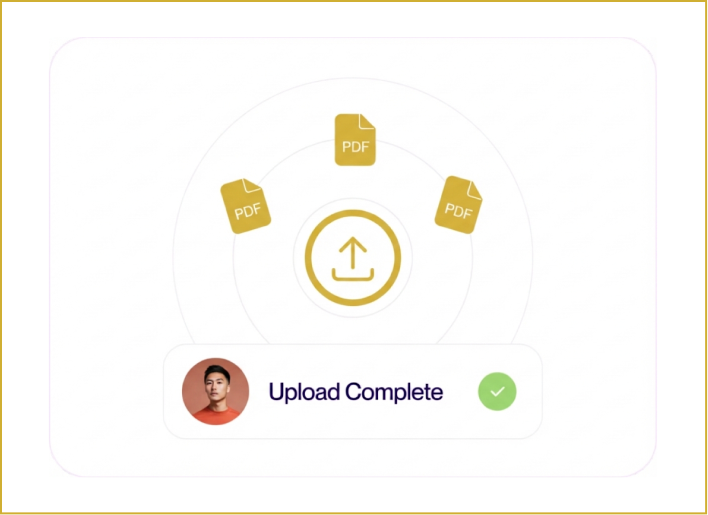 Directly portfolio upload